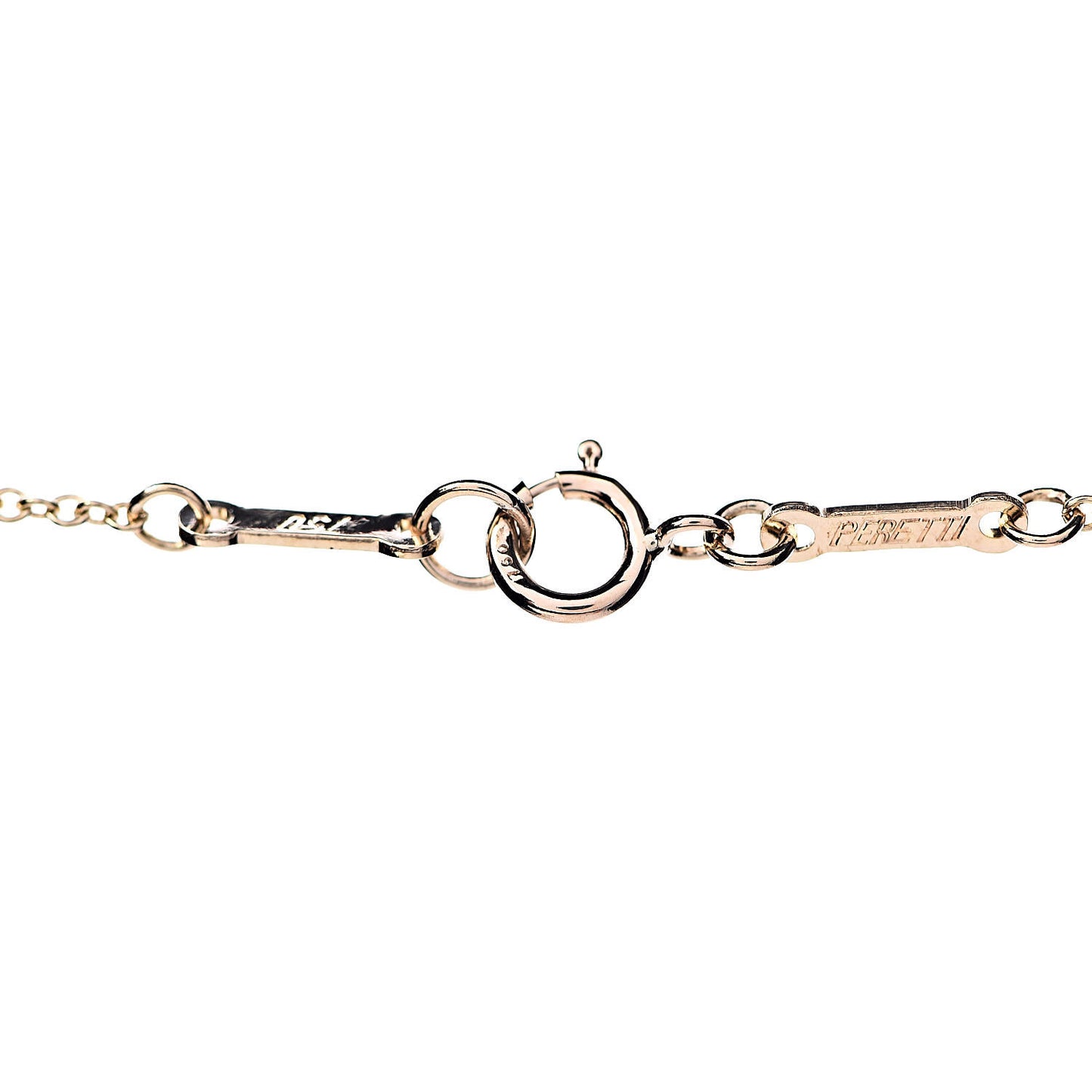 18K Yellow Gold Elsa Peretti Small Open Heart Pendant Necklace