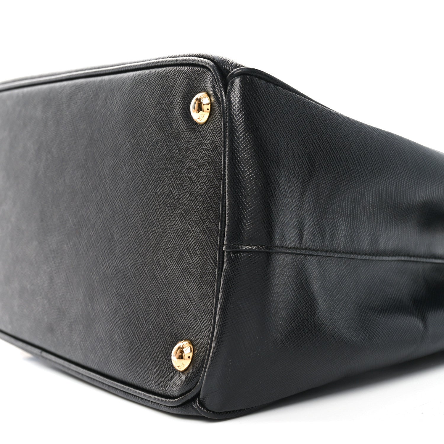 Prada Saffiano Medium Galleria Double Zip Tote Black 9 of 9