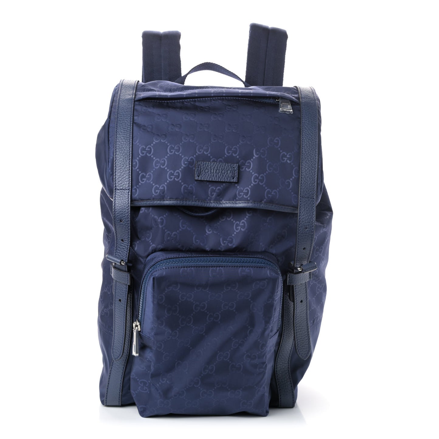 Nylon Monogram Medium Light Double Buckle Backpack Tide