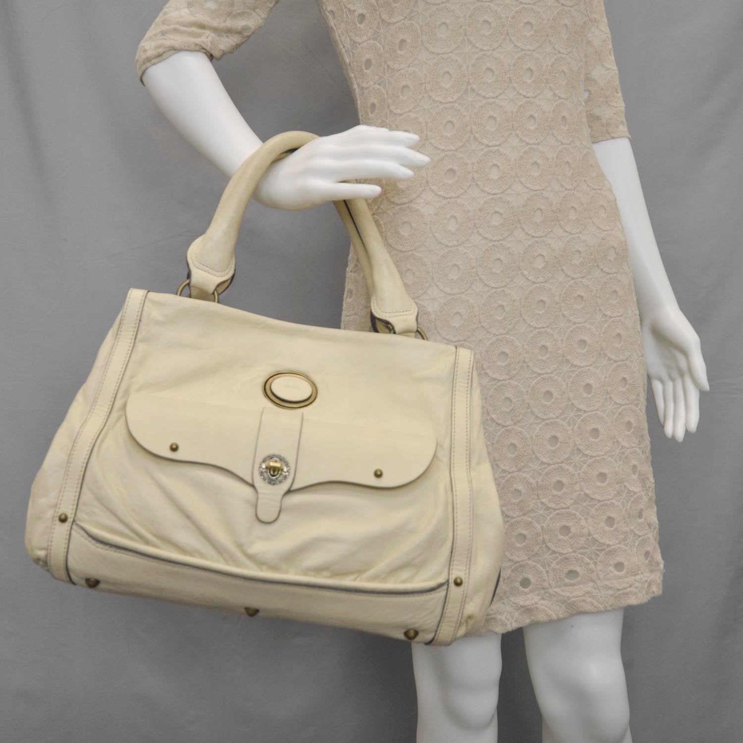 Chloe Leather Maggie Frame Satchel 2 of 11