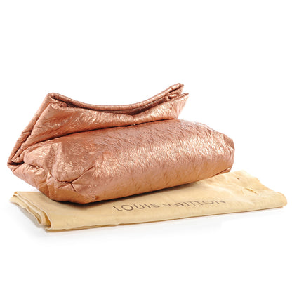Louis Vuitton Jacquard Quilted Monogram Limelight Clutch GM Rose Gold 4 of 7