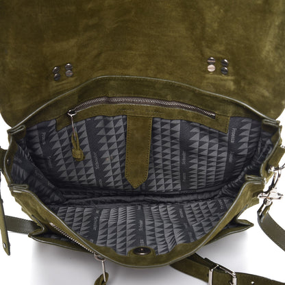 Proenza Schouler Suede PS1 Medium Satchel Olive 6 of 7