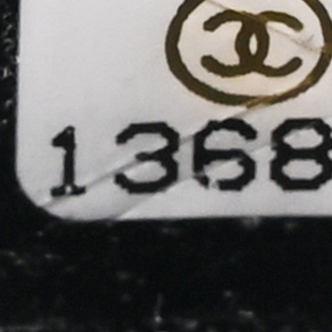 Chanel Caviar Timeless CC French Long Wallet Black 9 of 9