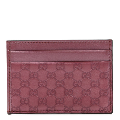 Gucci Microguccissima ID Window Card Holder Peonia Flower 1 of 6