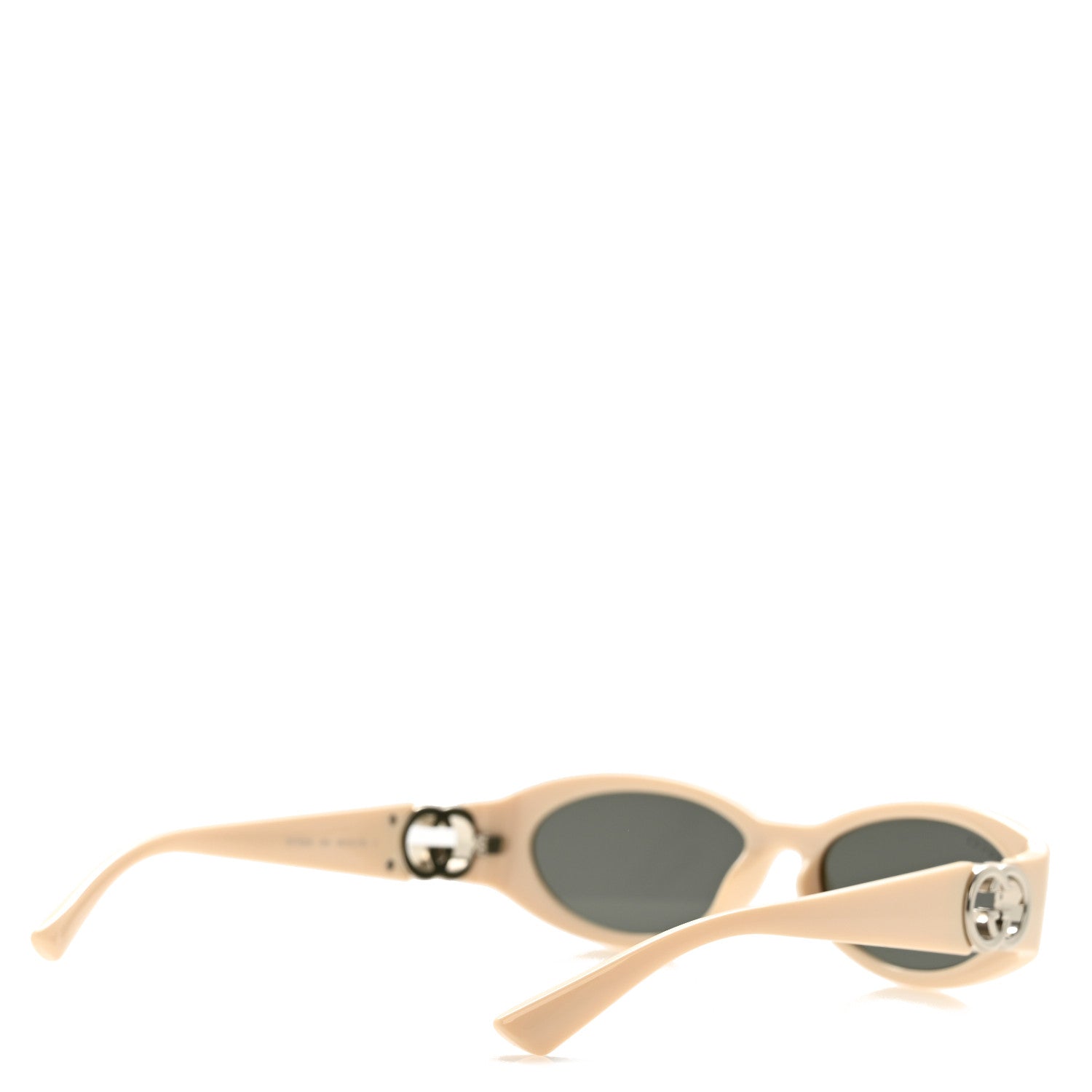 Gucci Acetate Oval Sunglasses GG1660S Ivory 4 of 9