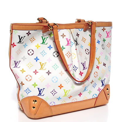 Louis Vuitton Monogram Multicolor Sharleen GM White 3 of 7