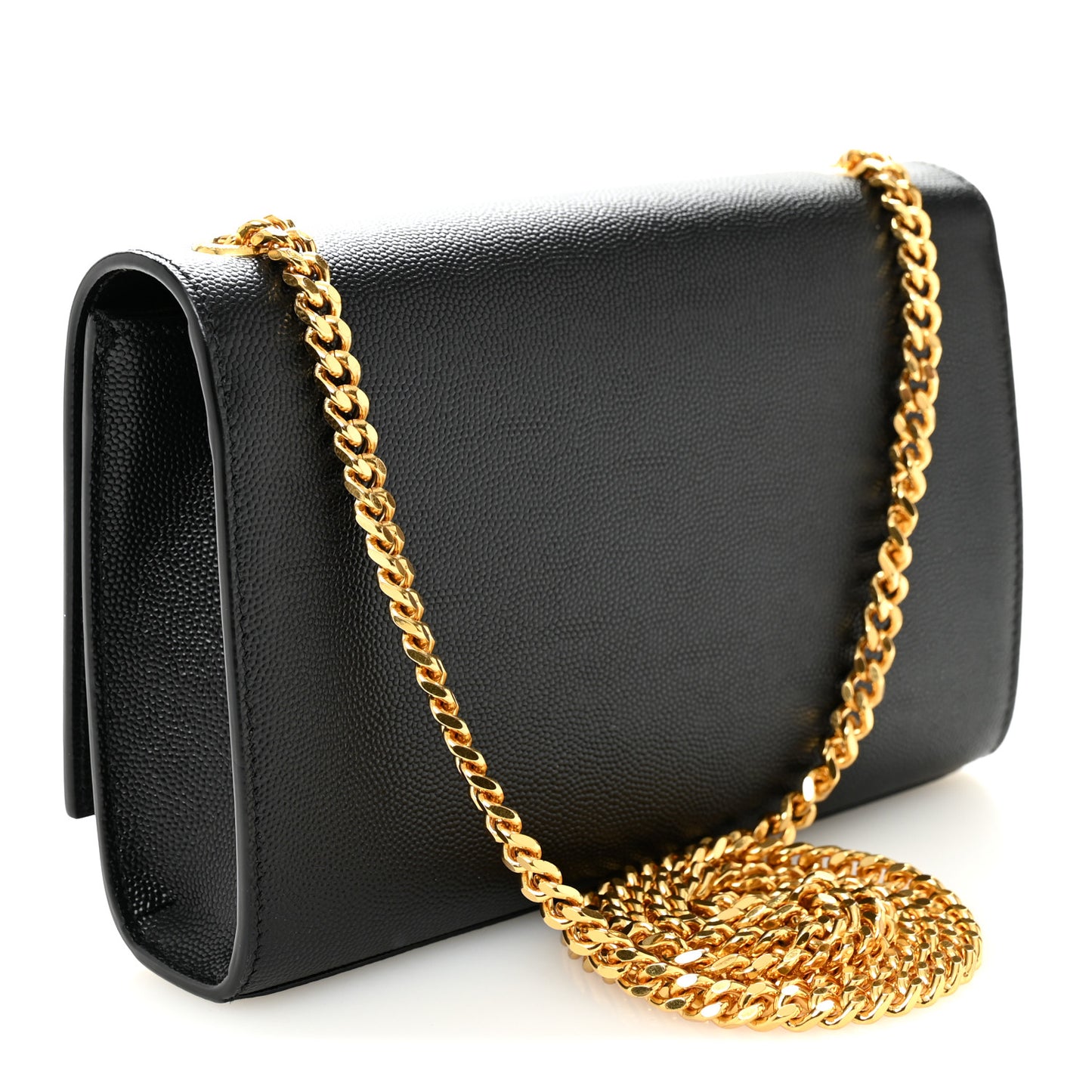 Grain De Poudre Small Monogram Kate Satchel Black
