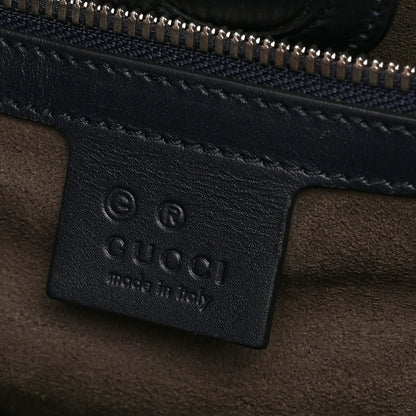 Gucci Soft GG Supreme Monogram Blooms Vertical Tote Blue 6 of 10