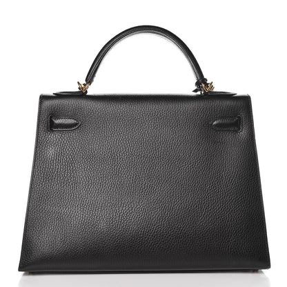 Hermes Ardennes Kelly Sellier 32 Black 29 of 44