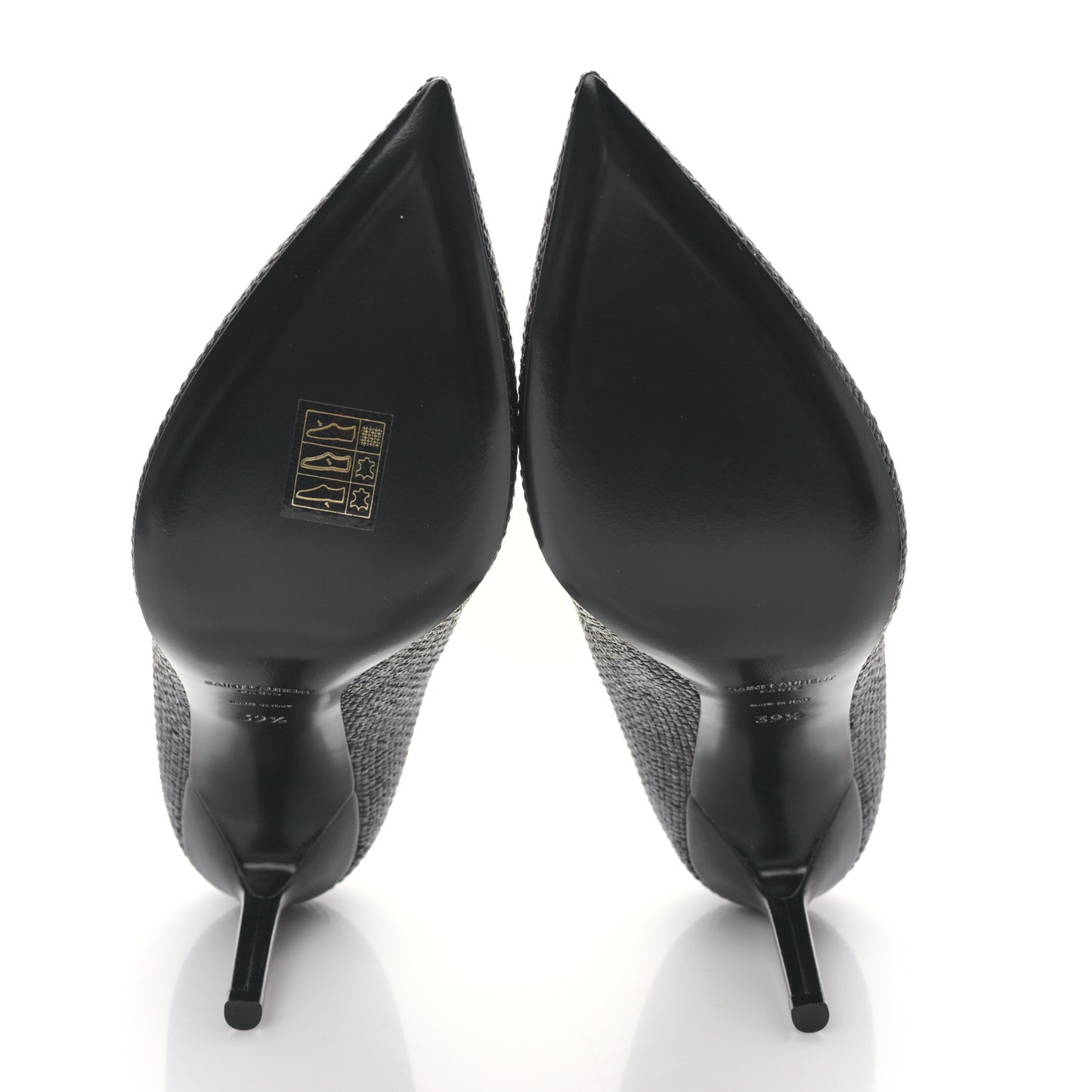 Raffia Anja 105 Pumps 39.5 Black