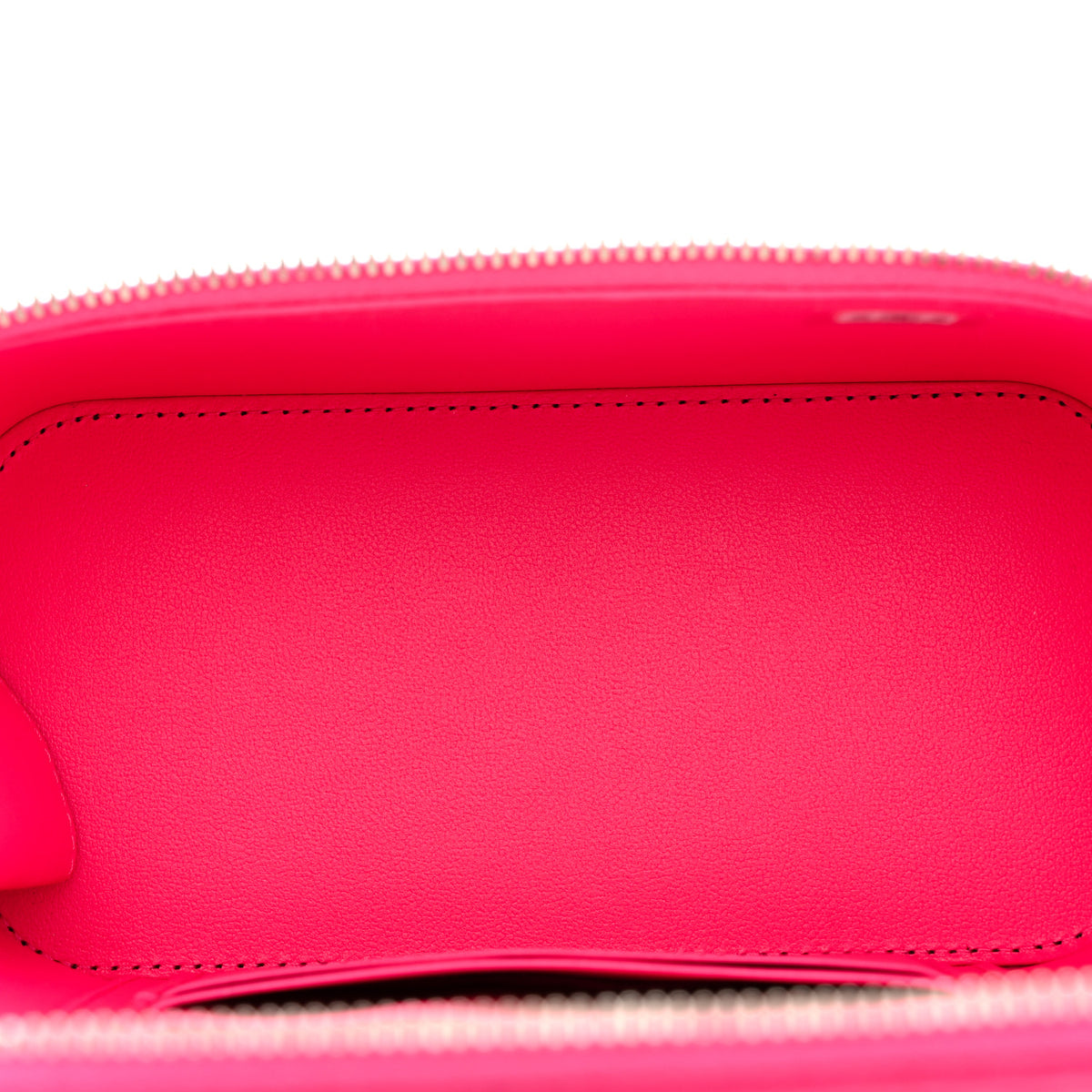 Chanel Lambskin Quilted Metal Enamel Small Top Handle Vanity Case With Chain Pink 5 of 11