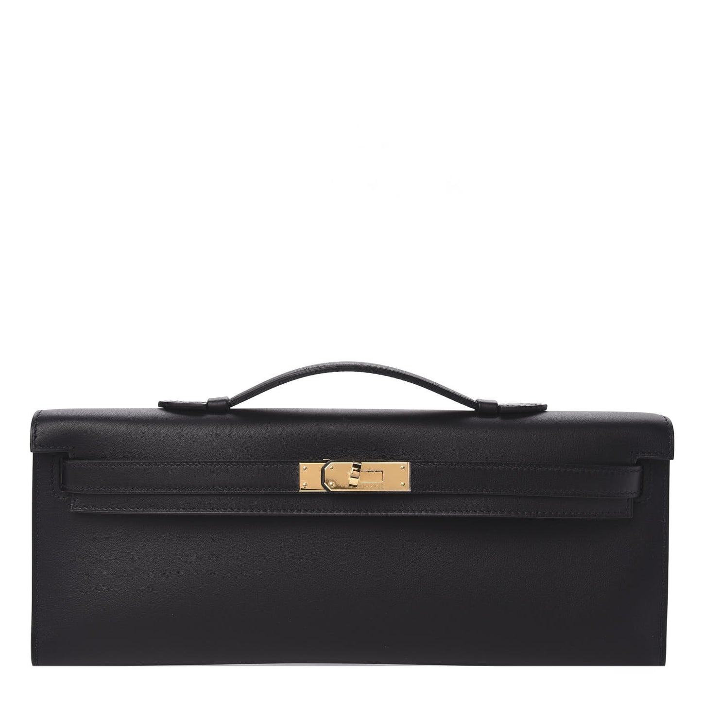 Swift Kelly Cut Clutch Pochette Black