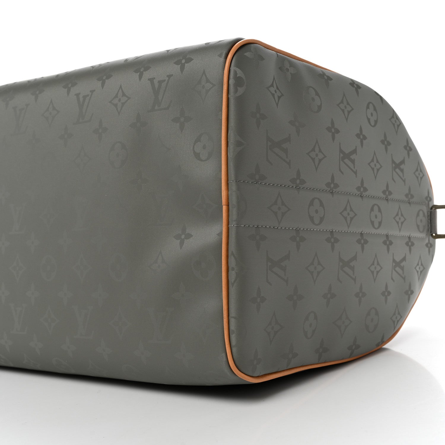 Louis Vuitton Monogram Titanium Keepall Bandouliere 50 8 of 8