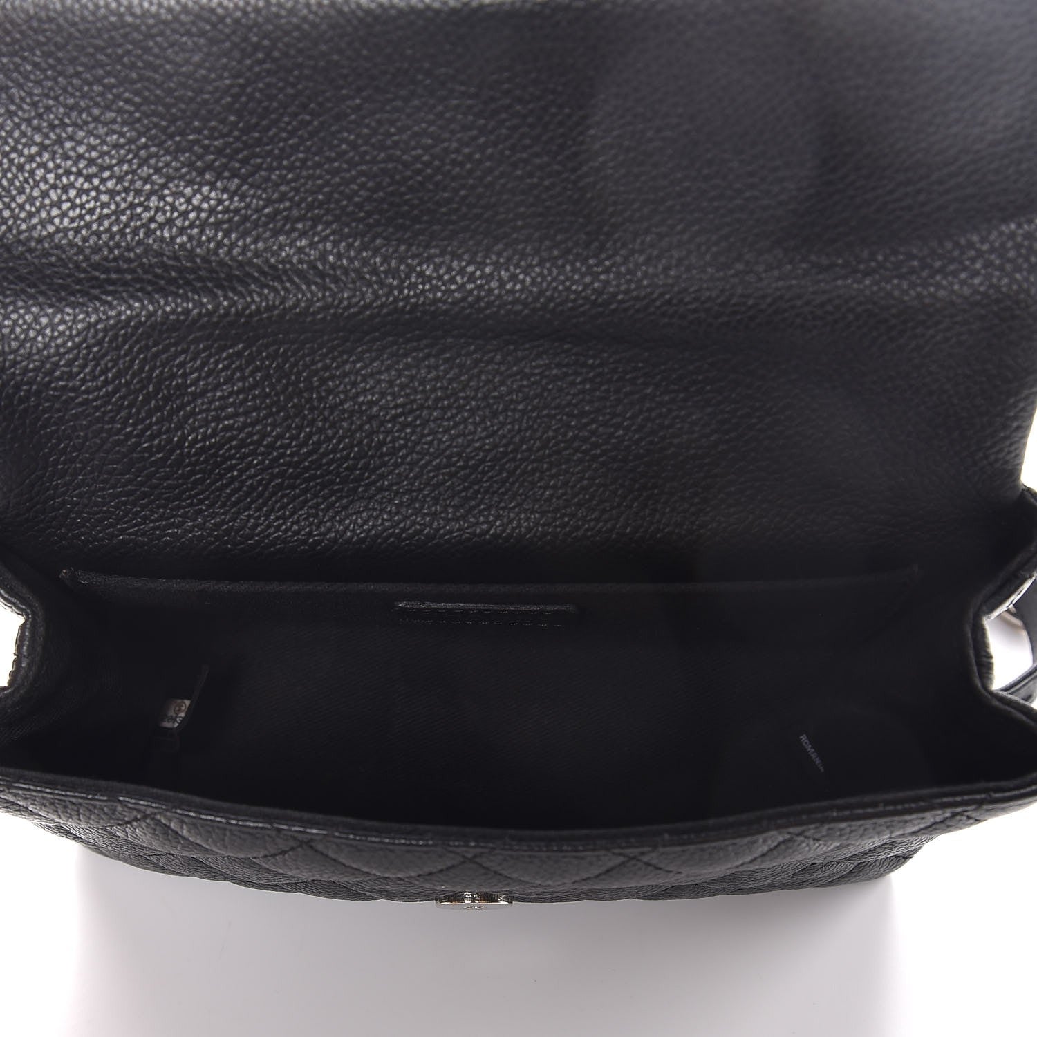 Chanel Grained Calfskin Quilted 2.55 Reissue Flap Belt Bag Clutch Black 5 of 7
