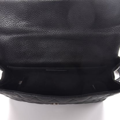 Chanel Grained Calfskin Quilted 2.55 Reissue Flap Belt Bag Clutch Black 5 of 7