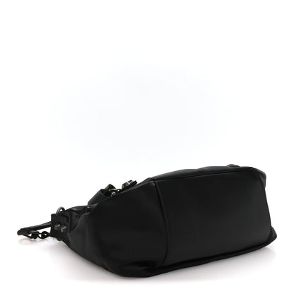 Balenciaga Nylon Classic Hardware Small Le City Moto Black 3 of 9