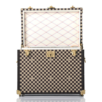 Louis Vuitton Damier 1895 Ladies Hat Trunk Mini Malle Chapeaux Jewelry Box 4 of 8