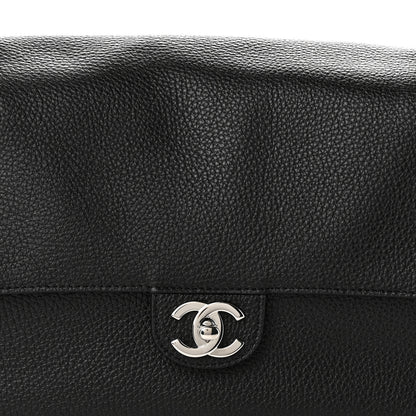 Chanel Grained Calfskin Small Souplissimo Maxi Flap Black 7 of 10