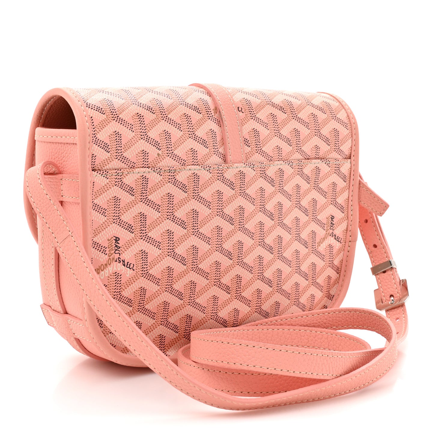 Goyardine Belvedere II PM Messenger Bag Pink