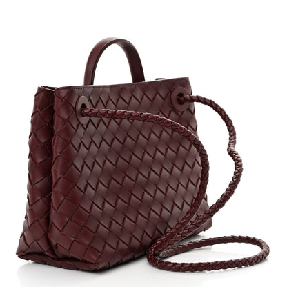 Bottega Veneta Nappa Intrecciato Small Andiamo Shoulder Bag Barolo 3 of 9