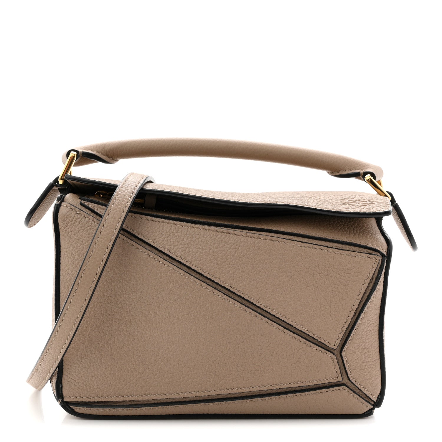 Loewe Calfskin Mini Puzzle Bag Sand 1 of 10