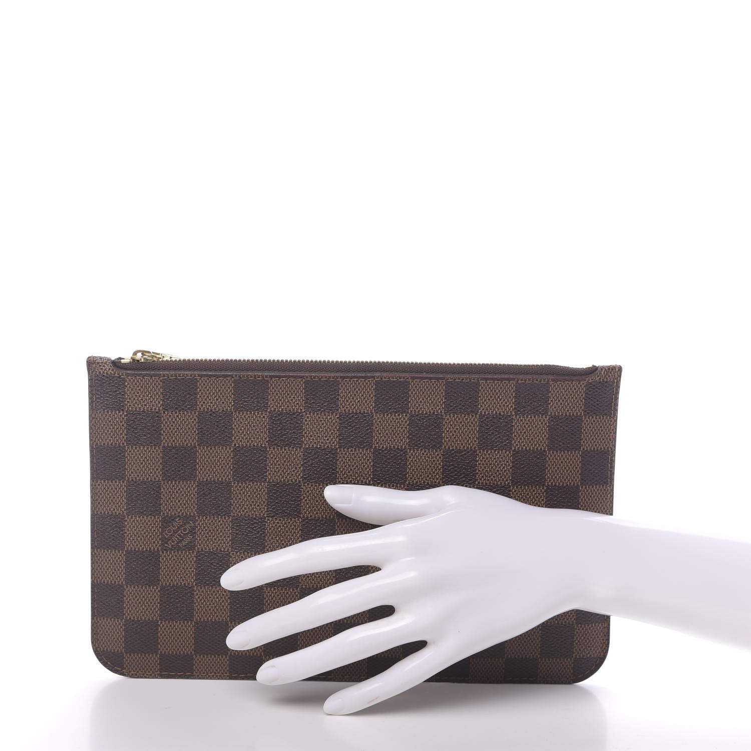 Louis Vuitton Damier Ebene Neverfull MM GM Pochette 2 of 7