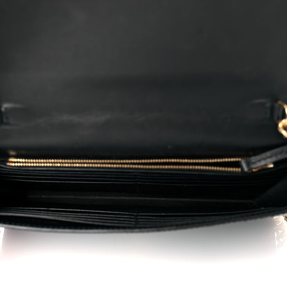 Gucci Guccissima Icon Chain Wallet Black 6 of 11