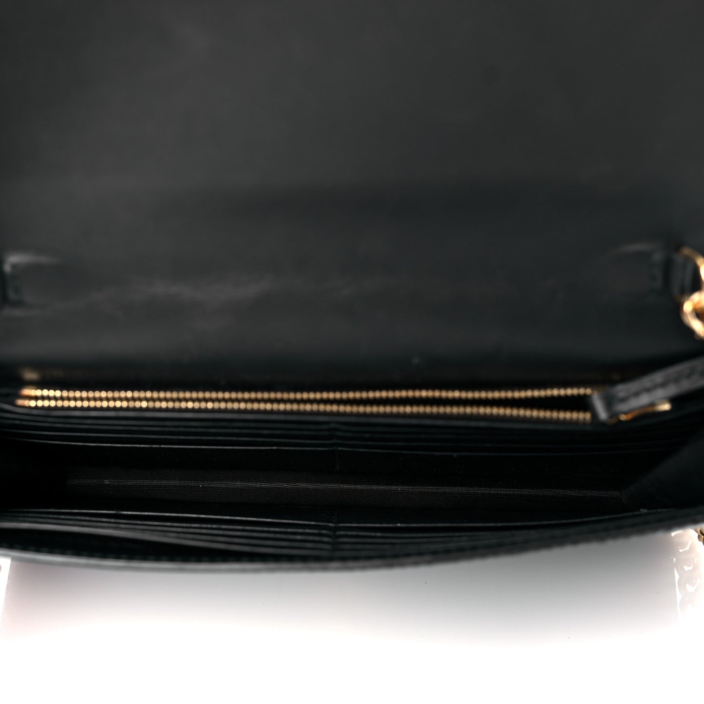 Guccissima Icon Chain Wallet Black
