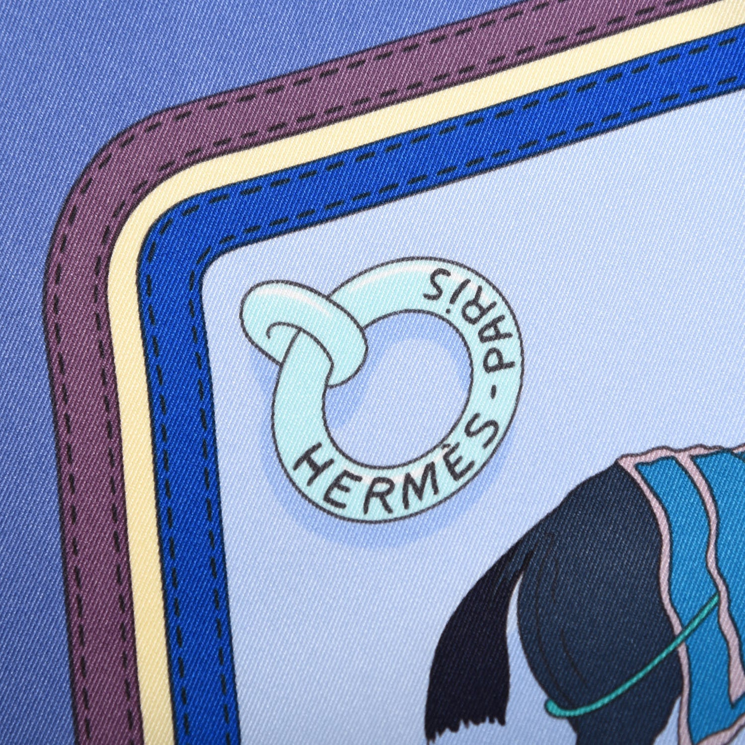 Hermes Silk Ecuries Scarf 70 4 of 5