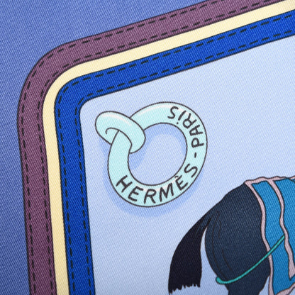 Hermes Silk Ecuries Scarf 70 4 of 5