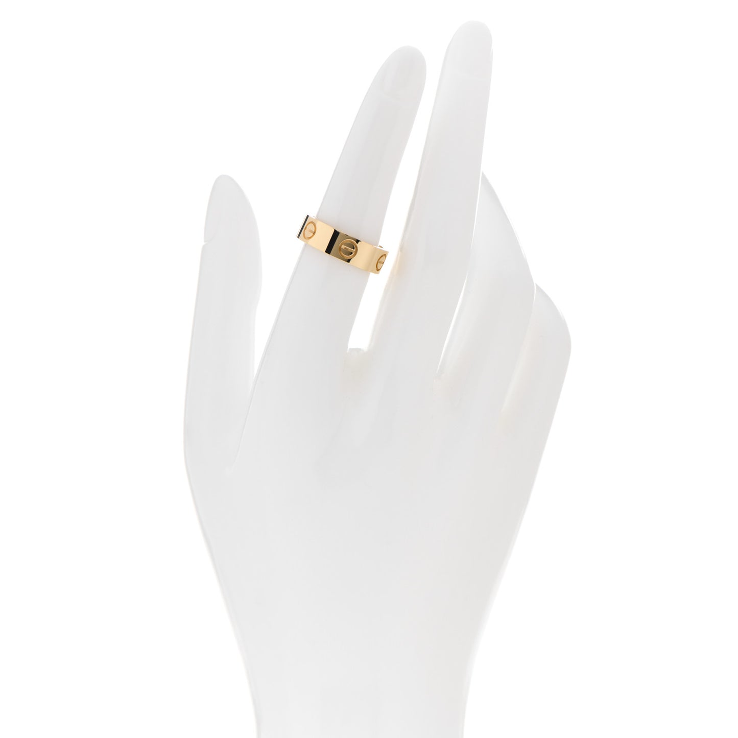 18K Yellow Gold 5.5mm LOVE Ring 52 6
