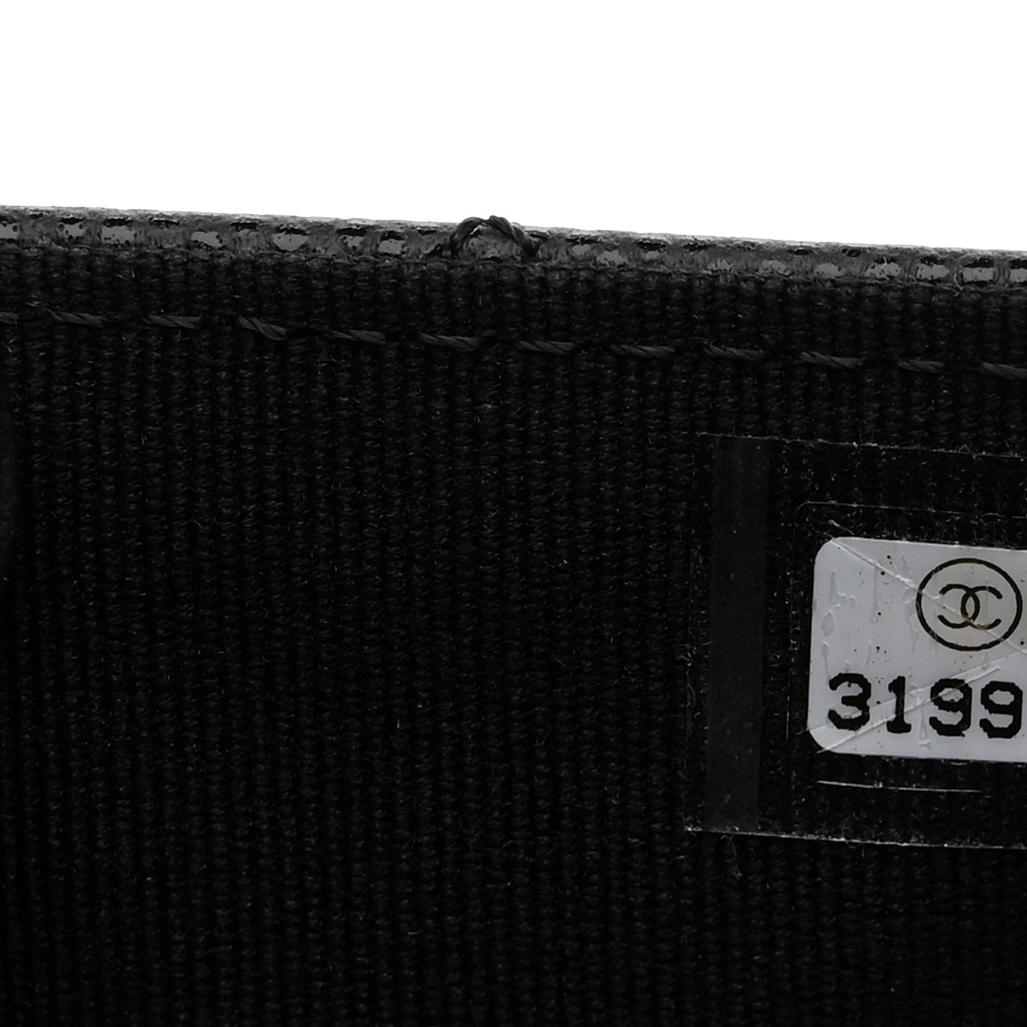 Chanel Caviar Quilted Crystal CC Large Gusset Flap Wallet Black 8 of 8
