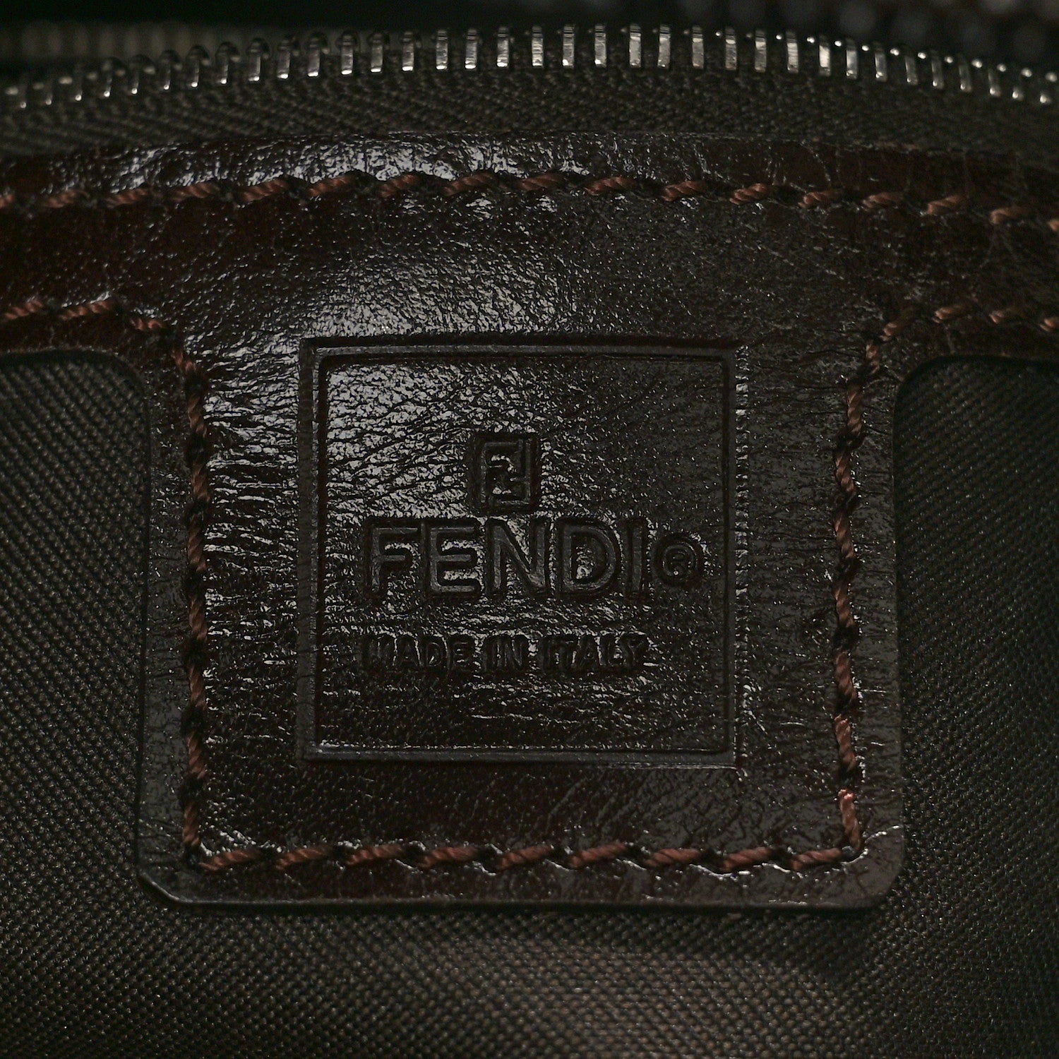 Fendi Zucca Baguette Tobacco 6 of 9