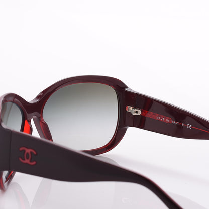 Chanel CC Logo Sunglasses 5226 Red 6 of 6
