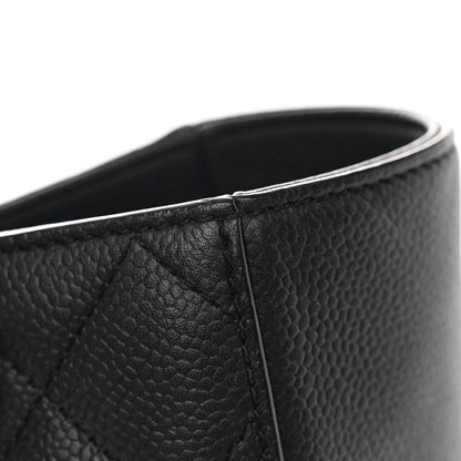 Chanel Caviar Quilted Small CC Box Shopping Tote Black 15 of 15