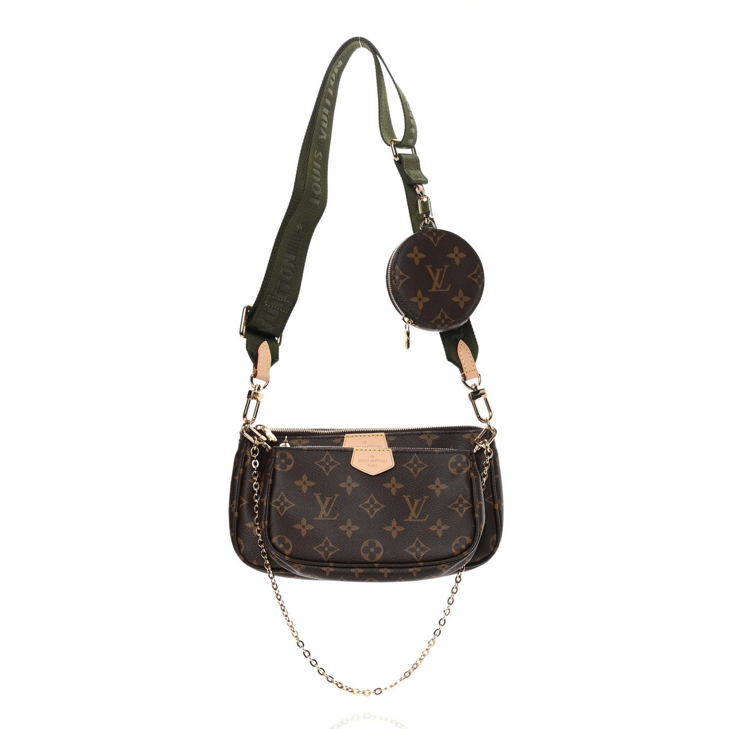 Monogram Multi Pochette Accessories Kaki