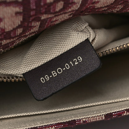 Christian Dior Oblique DiorAddict Flap Bag Burgundy 7 of 9