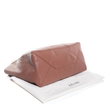 Celine Lambskin Horizontal Cabas Sienna 4 of 8