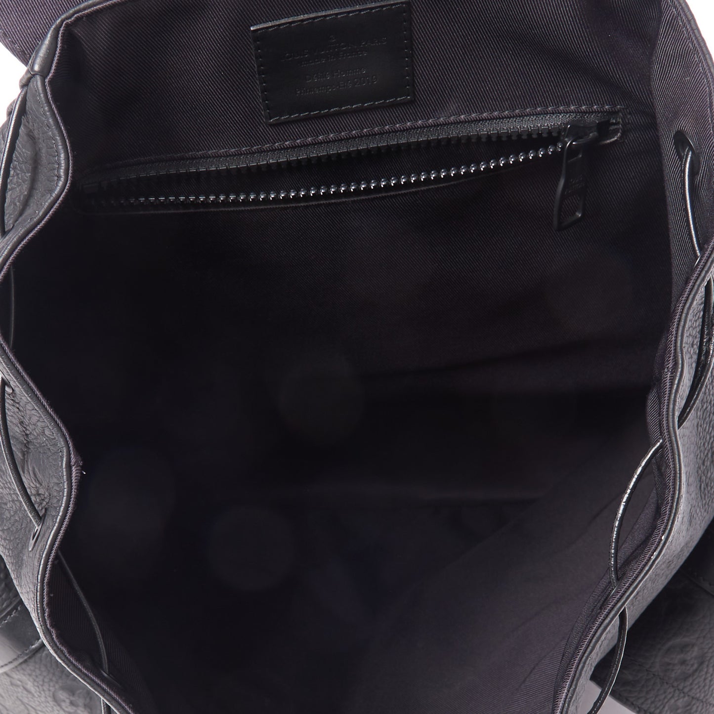 Taurillon Monogram Christopher GM Backpack Black