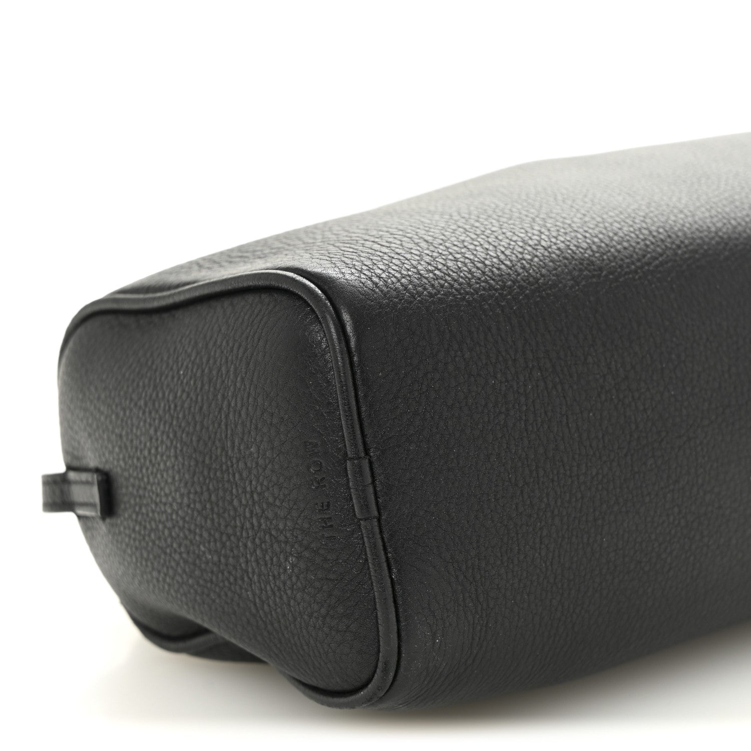 The Row Grained Calfskin 90's Bag Black 8 of 9