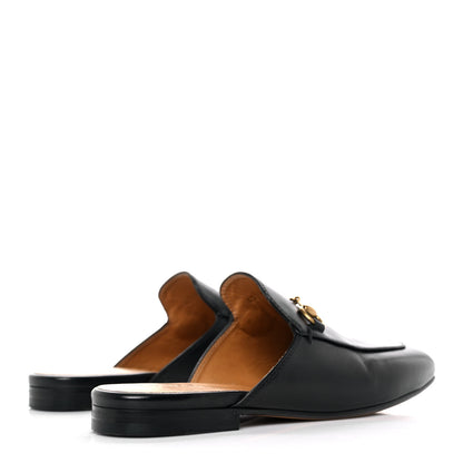 Gucci Calfskin Womens Princetown Slippers 37 Black 4 of 9