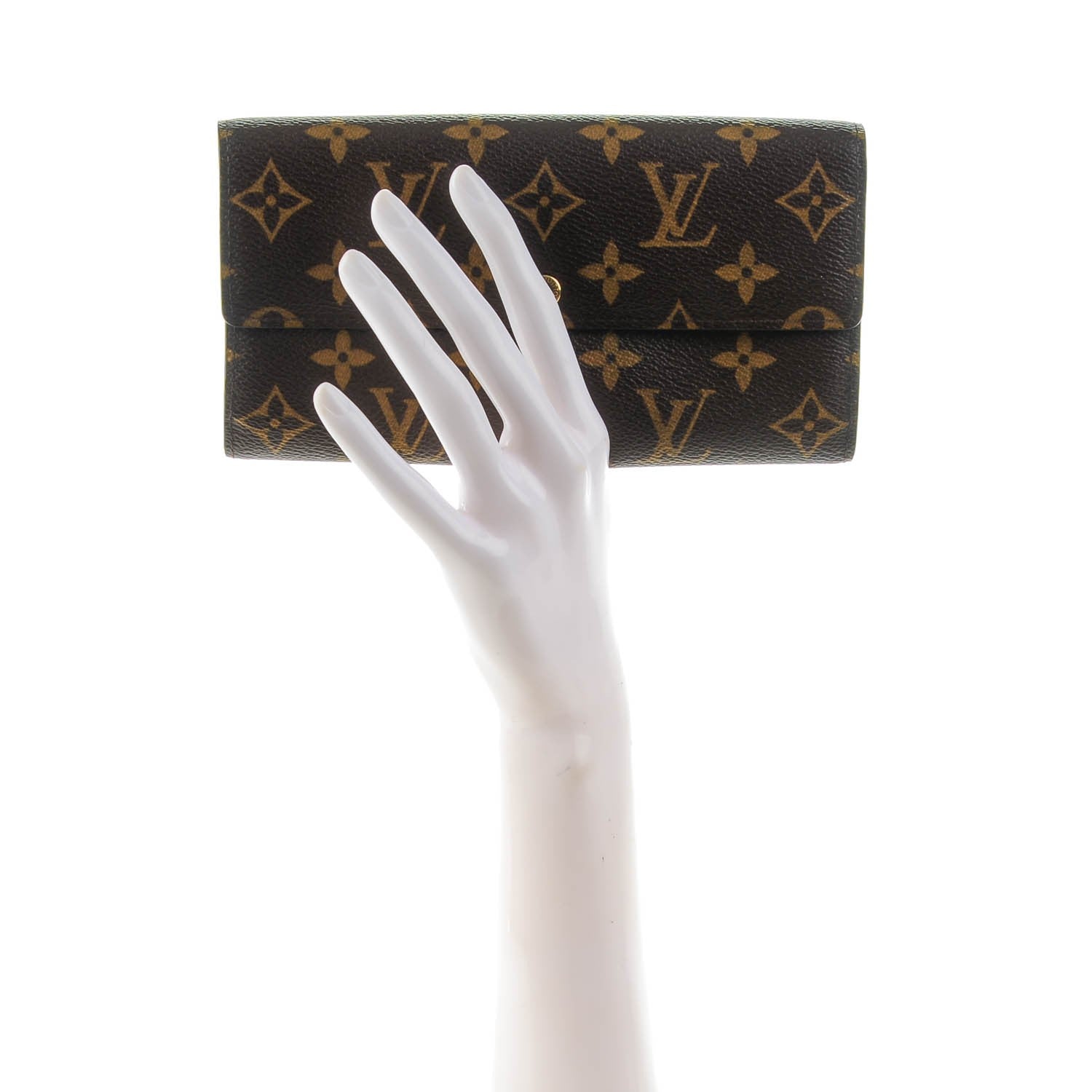 Louis Vuitton Monogram Sarah Wallet 2 of 8