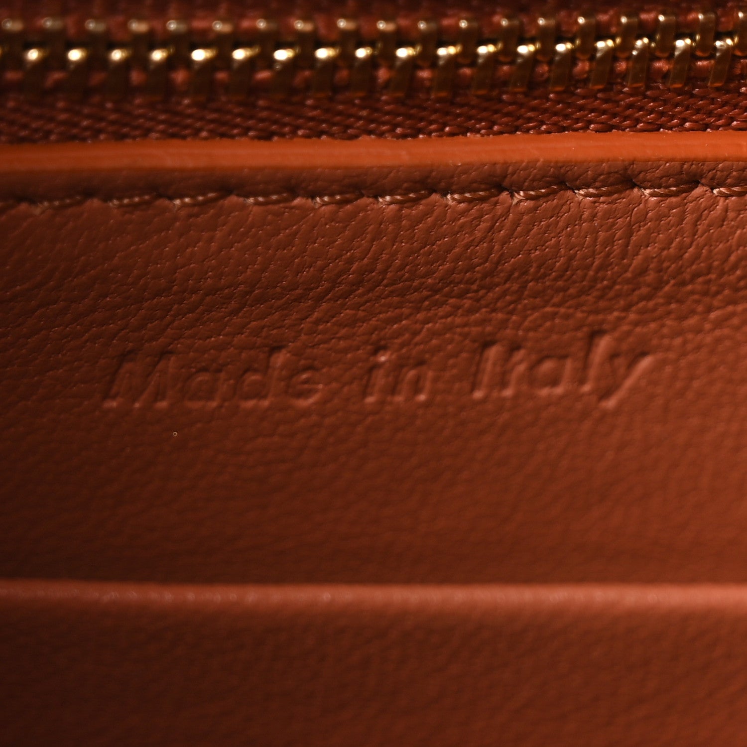 Celine Supersoft Calfskin Small Trotteur Terracotta 7 of 10