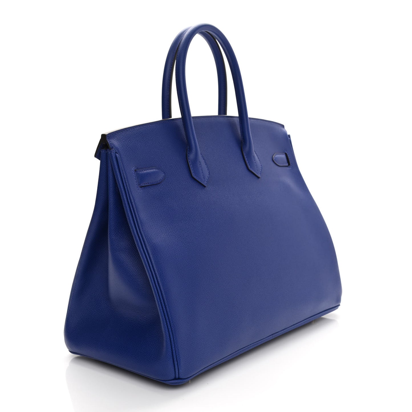 Epsom Birkin 35 Bleu Electrique