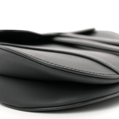 Christian Dior Ultra Matte Calfskin Saddle Bag Black 9 of 12