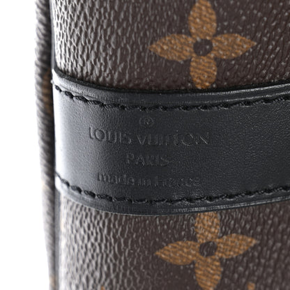 Louis Vuitton Monogram Macassar Keepall Bandouliere 45 9 of 9