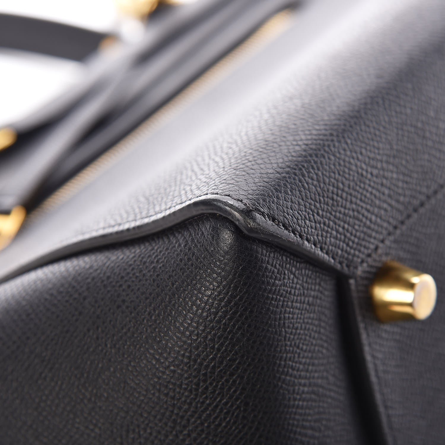 Celine Grained Calfskin Mini Belt Bag Black 12 of 17