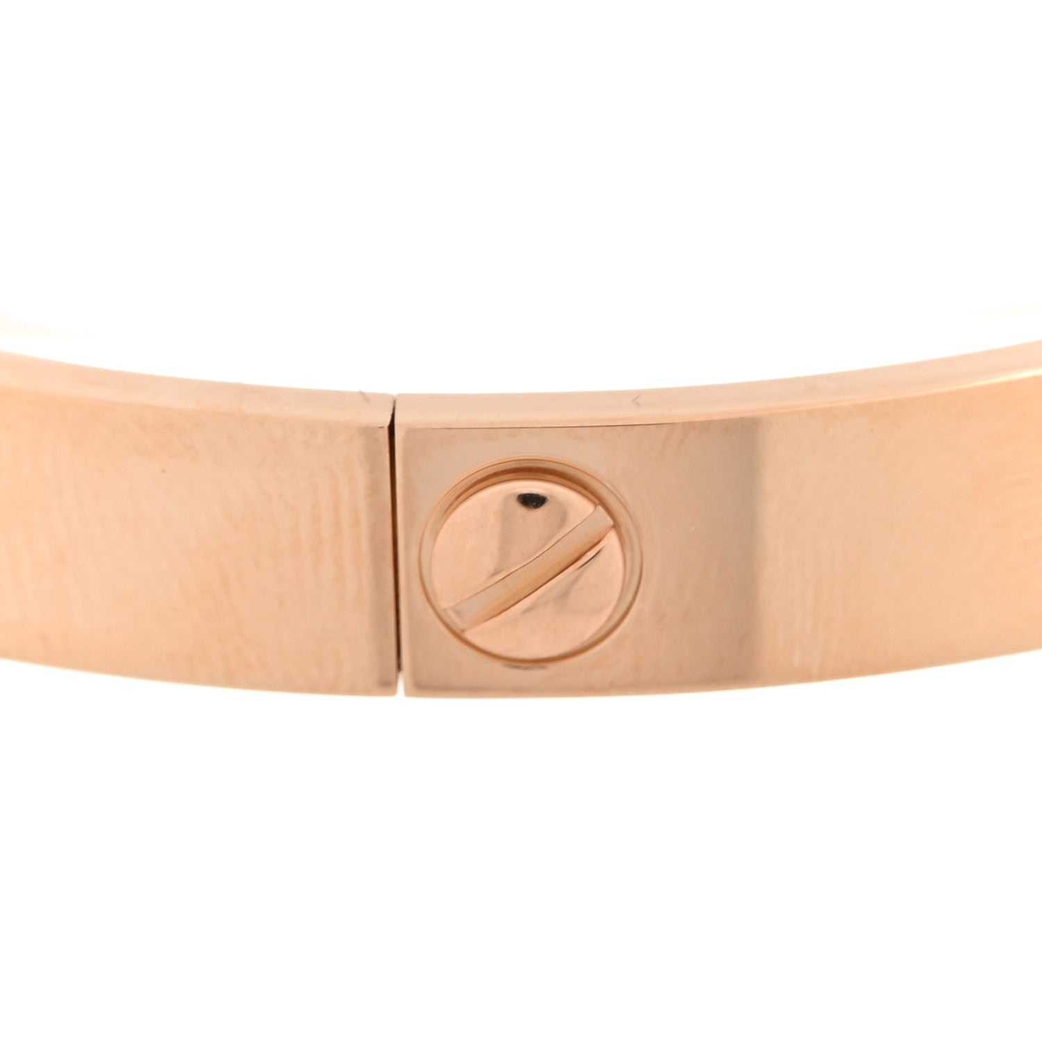 Cartier 18K Pink Gold LOVE Bracelet 19 5 of 6