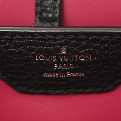 Louis Vuitton Taurillon Snakeskin Capucines PM Black 6 of 11