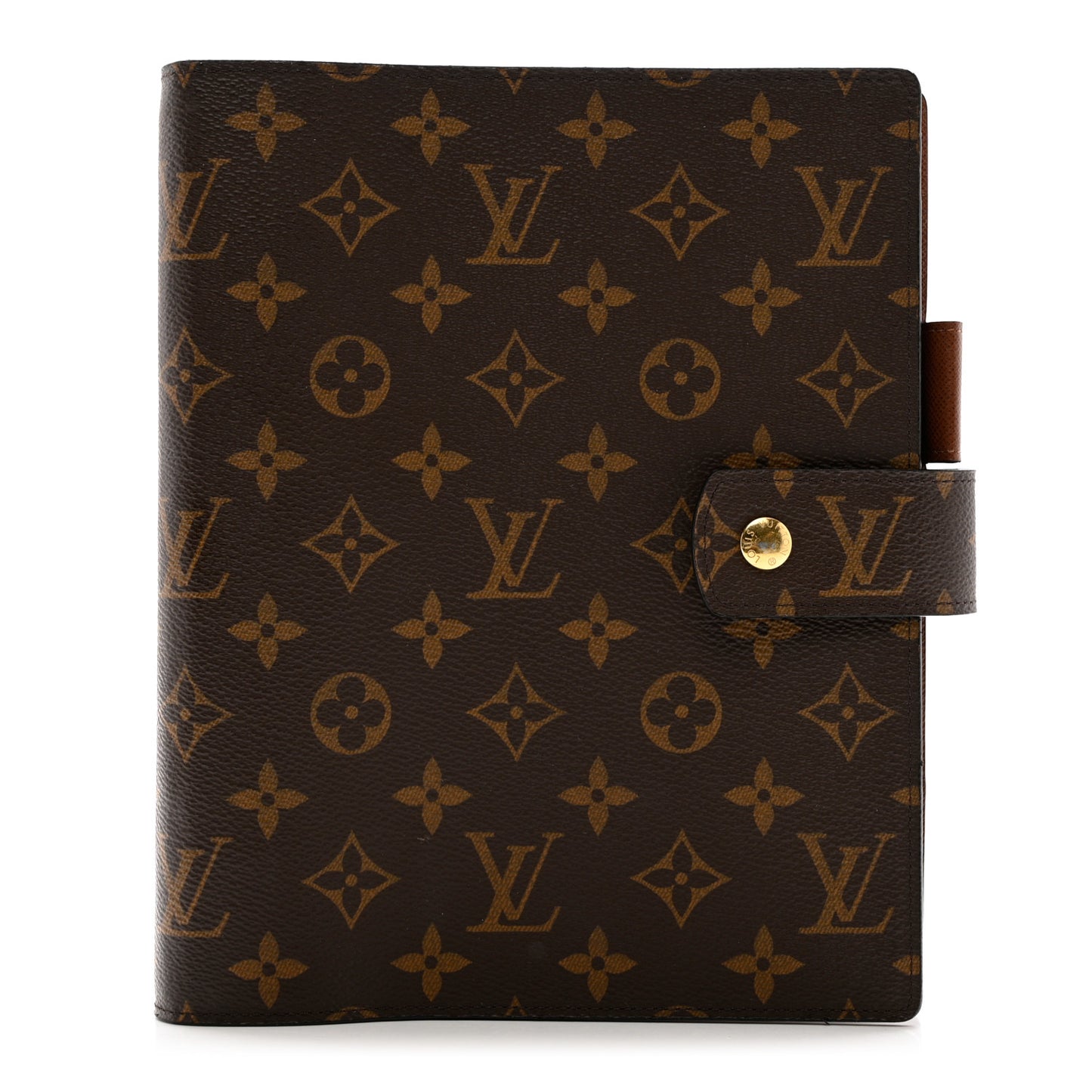 Monogram Large Ring Agenda Cover